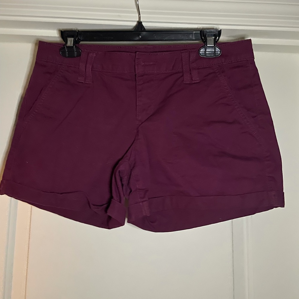 Burgundy Shorts